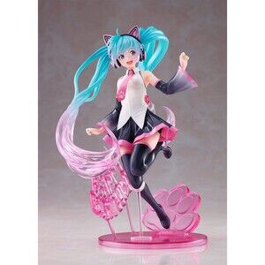 Taito Hatsune Miku Birthday 2021 AMP Figure ~Happy Cat ver